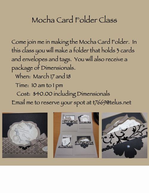 Mocha Card Folder Class-001