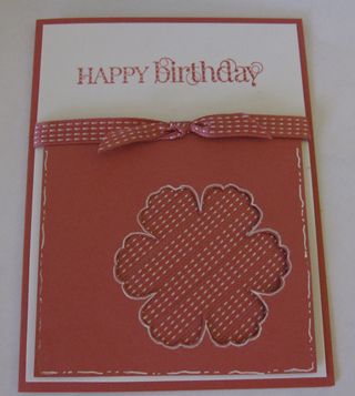 Ribbon card Ribbon card