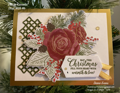 Diane Evans Christmastime Is Here Card Stampin' Up!® Diane Evans Christmastime Is Here Card Stampin' Up!®