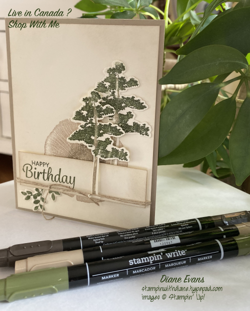 DianeEvans Rooted Nature Stampin' Up DianeEvans Rooted Nature Stampin' Up