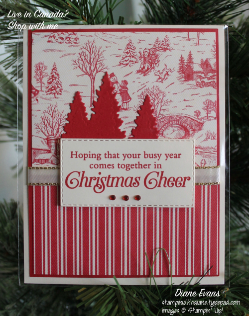 Diane Evans Stampin' Up! Toile Tidings Diane Evans Stampin' Up! Toile Tidings