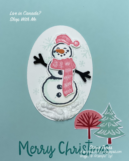 Diane Evans Snowman Season Stampin' Up! 2 Diane Evans Snowman Season Stampin' Up! 2
