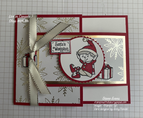 Diane Evans Stampin' Up! #Elfie