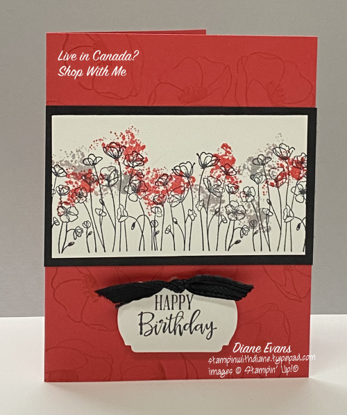 Diane Evans 2 Peaceful Poppies Stampin Up Diane Evans 2 Peaceful Poppies Stampin Up