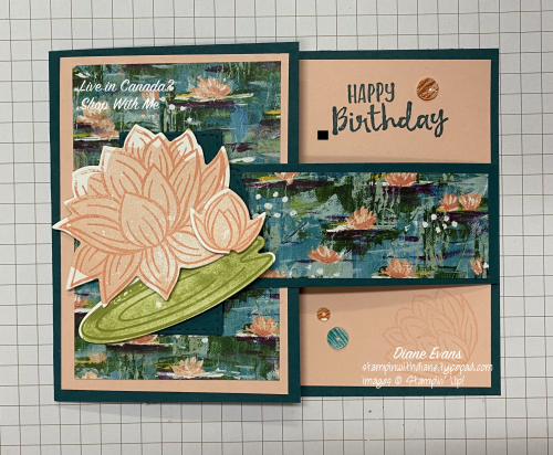 Diane Evans Lovely Lily Pad Stampin' Up! Diane Evans Lovely Lily Pad Stampin' Up!