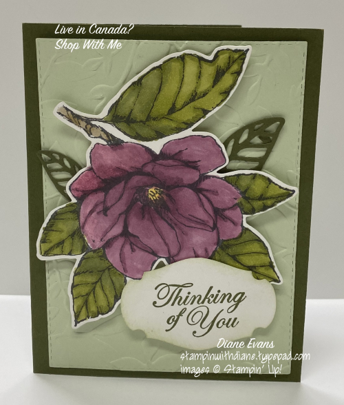 Diane Evans Good Morning Magnolia Stampin Up!® Diane Evans Good Morning Magnolia Stampin Up!®