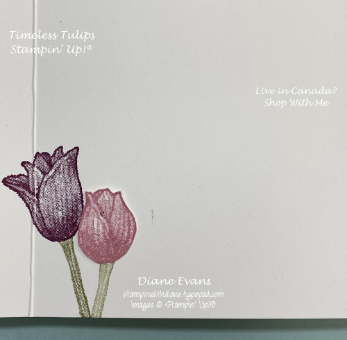 Diane Evans Timeless Tulips Stampin Up!2 Diane Evans Timeless Tulips Stampin Up!2