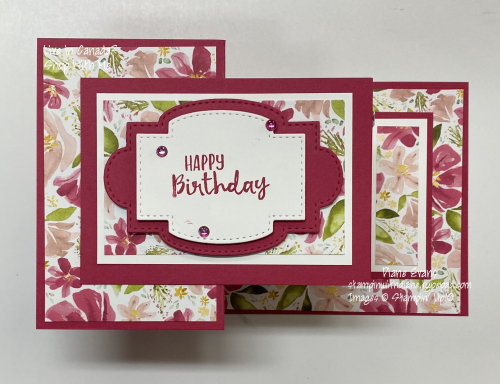Diane Evans Double Z Fold Stampin Up! Diane Evans Double Z Fold Stampin Up!