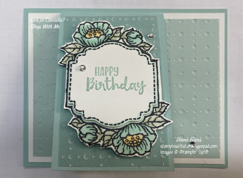 Diane Evans Tags in Blooms Stampin Up Diane Evans Tags in Blooms Stampin Up