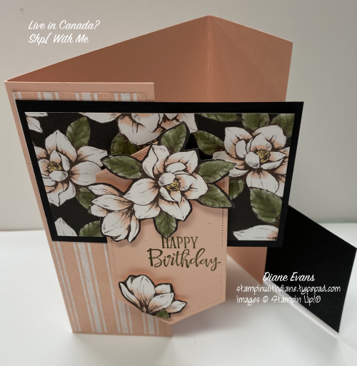 Diane Evans Magnolia DBLE Gate Fold Stampin' Up!® Diane Evans Magnolia DBLE Gate Fold Stampin' Up!®
