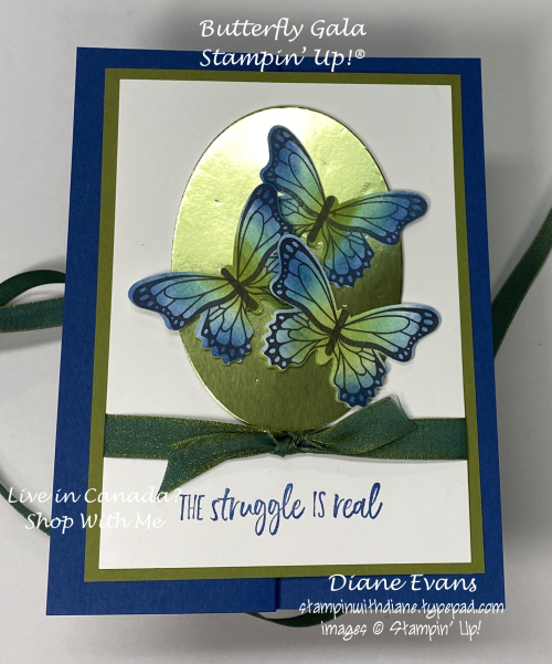 Stampin With Diane Butterfly Gala Stampin' Up!