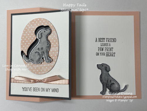 Stampin With Diane Happy Tails  Stampin Up