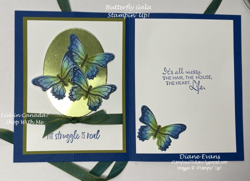 Stampin With Diane Butterfly Gala Su