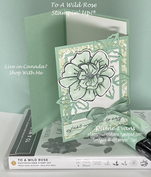 Stampin With Diane Evans To A Wild Rose Stampin up!2 Stampin With Diane Evans To A Wild Rose Stampin up!2