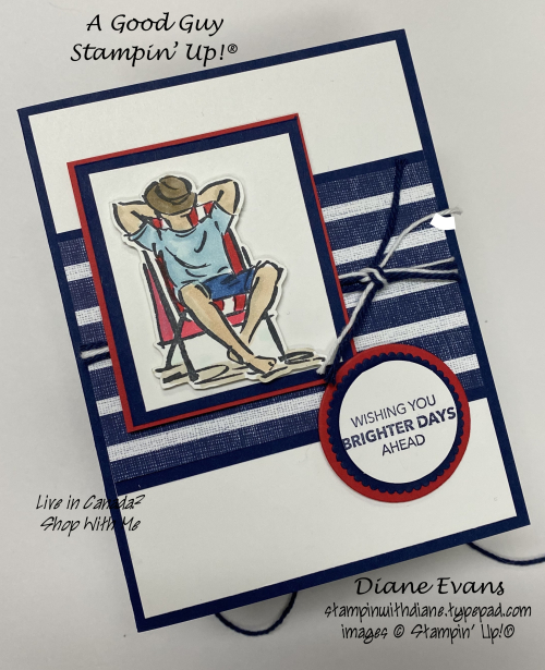 Stampin With Diane A good Guy SU Stampin With Diane A good Guy SU