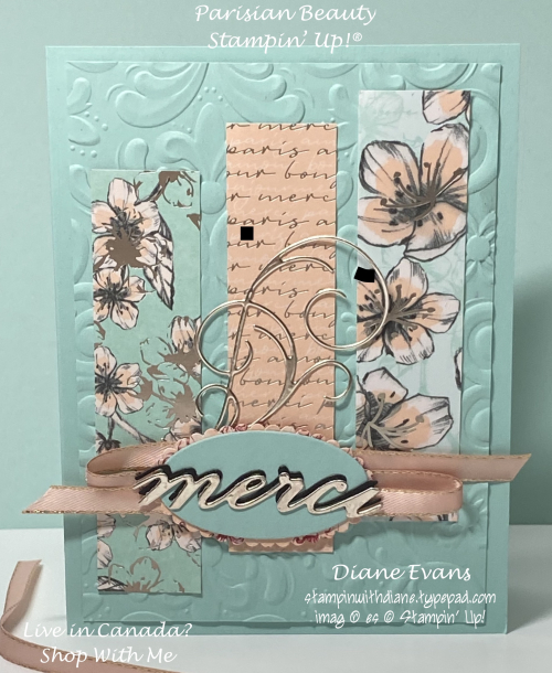 Diane Evans parisian Beauty 2 Stampin' Up