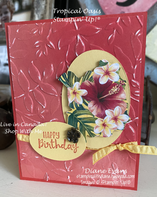 Stampin with Diane Evans Tropical Oasis Stampin' Up! Stampin with Diane Evans Tropical Oasis Stampin' Up!