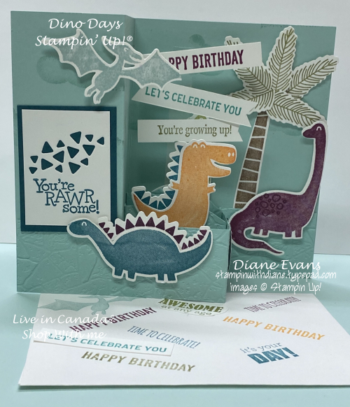 Stampin With Diane Dino Days