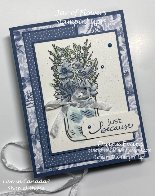 Stampin With Diane Jar of Flowers 2 Stampin With Diane Jar of Flowers 2