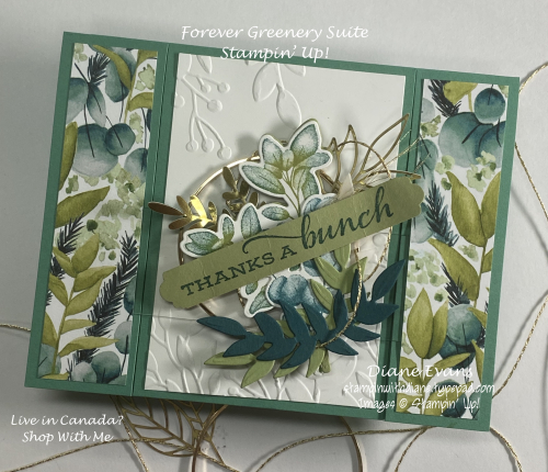 Stampin With Diane Forevergreenery SU