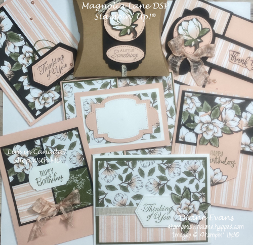 Stampin With Diane magnolia Lane DSP SU