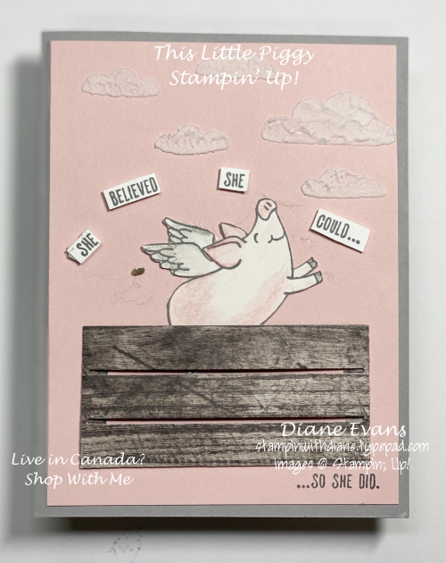 Stampin With Diane This Little Piggy