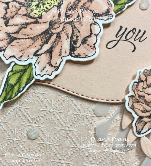 Stampin With Diane Prized Peony2A Stampin With Diane Prized Peony2A