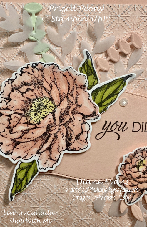 Stampin With Diane Prized Peony 1A Stampin With Diane Prized Peony 1A