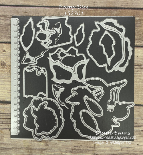 Stampin With Diane Peony Dies SU Stampin With Diane Peony Dies SU
