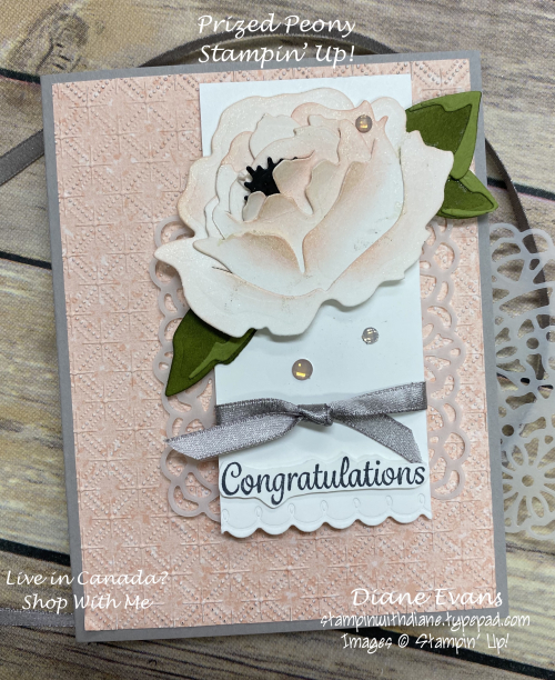 Stampin With Diane Prized Peony SU Stampin With Diane Prized Peony SU