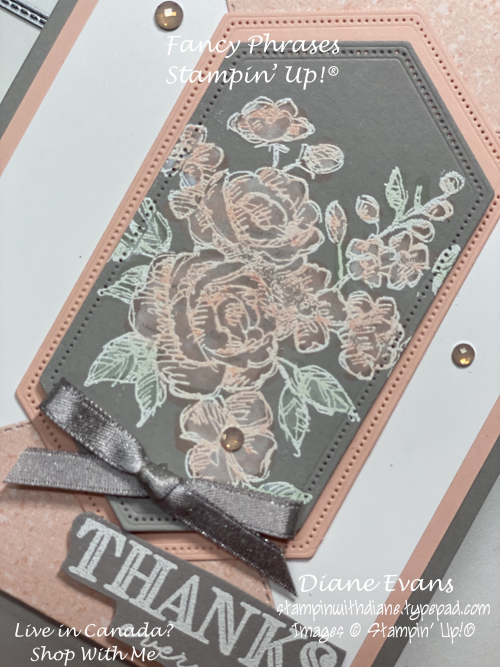 Stampin With Diane Evans Fancy Phrases SU1