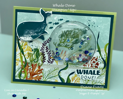 Stampin With Diane Evans Whale Done Su