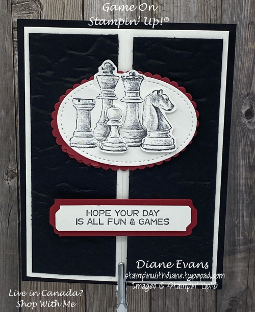 Stampin With Diane Evans Game On SU Stampin With Diane Evans Game On SU