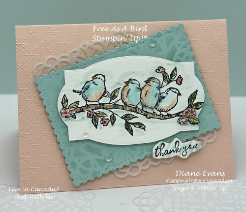 Stampin With Diane Free As a Bird5