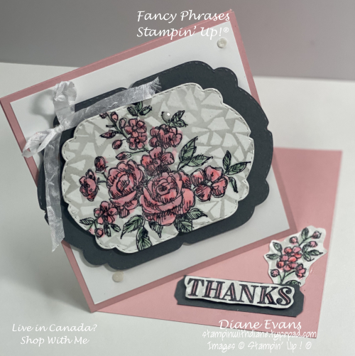 Stampin With Diane Evans  Fancy Phrases SU5
