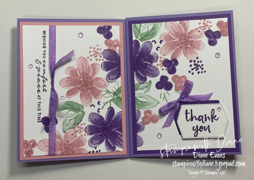 Stampin With Diane Evans Gorgeous Posies2