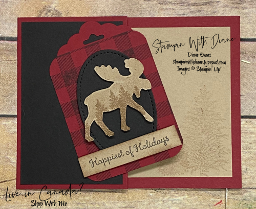 Stampin With Diane Evans Merry Moose GC Stampin With Diane Evans Merry Moose GC
