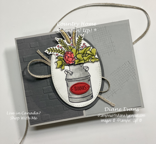 Stampin With Diane Evans country Hom SU3 Stampin With Diane Evans country Hom SU3