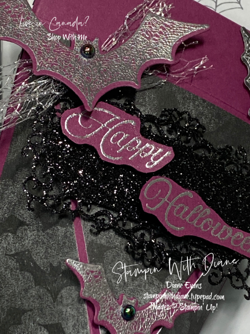 Stampin With Diane Evans Sppoktacular Treat