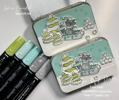 Stampin With Diane Evans Freezin Friends