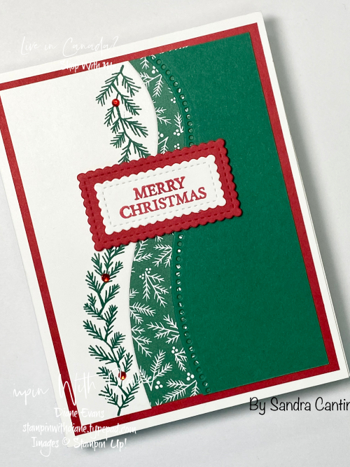 Curvy Christmas SU 5 Stampin With Diane Evans Curvy Christmas SU 5 Stampin With Diane Evans