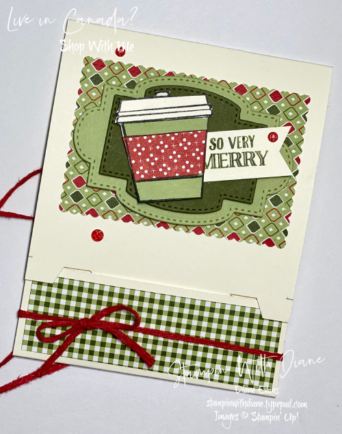 Heartwarming Hugs Gift Card Stampin iwth Diane Evans Heartwarming Hugs Gift Card Stampin iwth Diane Evans
