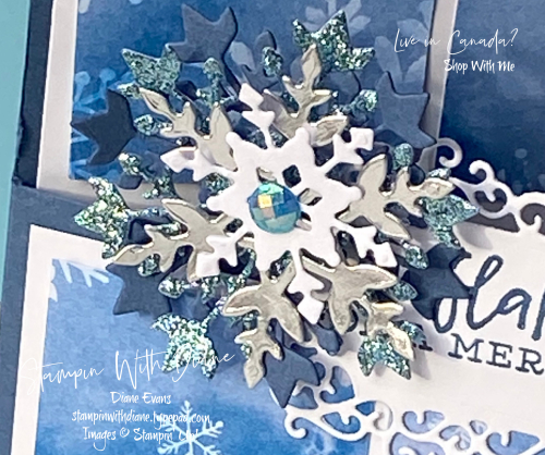 Snowflake Wishes Stampin With Diane Evans 2 Snowflake Wishes Stampin With Diane Evans 2