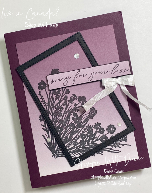 Corner Bouquet Stampin Up Stampin With Diane Evans