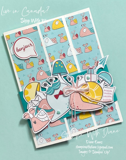 Snailed it Stampin' Up! Stampin With Diane Evans