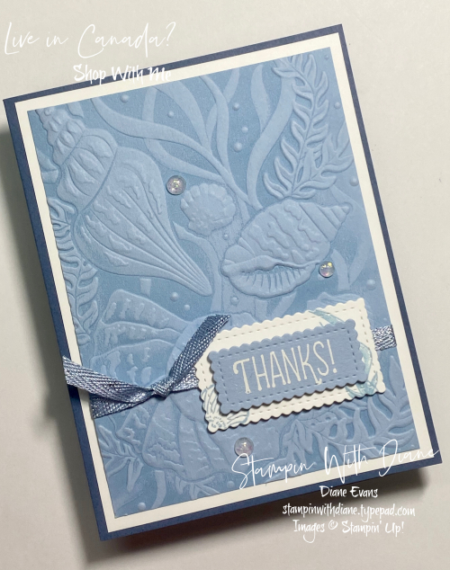 Sand and Sea Stampin' Up! Stampin With Diane Evans