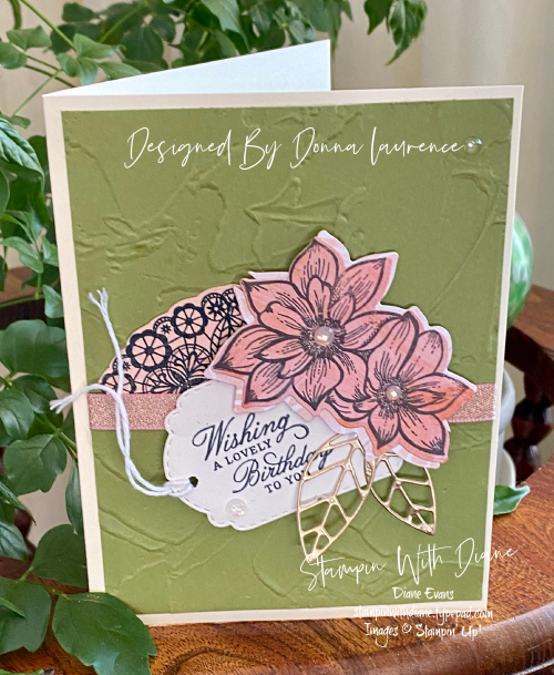 Delicate Petals STampin' Up Stampin With Diane Evans T Delicate Petals STampin' Up Stampin With Diane Evans T