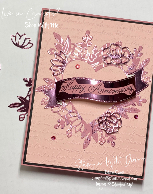 Always in My Heart Stampin' Up! stampin With Diane Evans 1