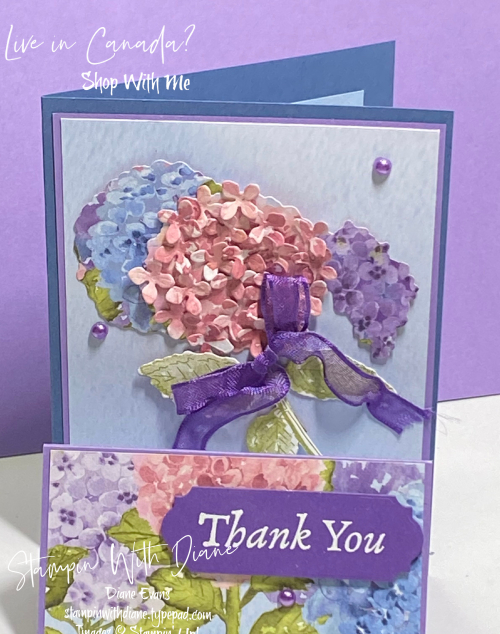 Hydrangea Hil Stampin Up Stamping with Diane Evans3 Hydrangea Hil Stampin Up Stamping with Diane Evans3