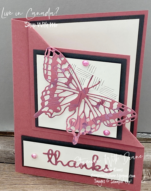 Butterfly Brilliance Dies Stampin Up Stampin With Diane Evans